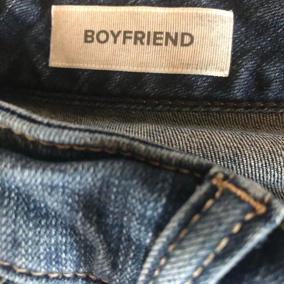 Torrid Boyfriend jeans distressed raw hem crop size 22 - Picture 8 of 12